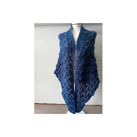 TOQUILLA PICO CONCHA AZUL CALADA