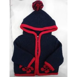 MENDIGOIZALE CAPUCHA AZUL T-12 MESES