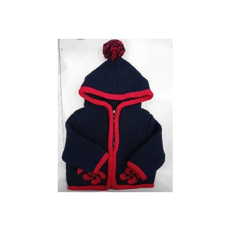 MENDIGOIZALE CAPUCHA AZUL T-12 MESES