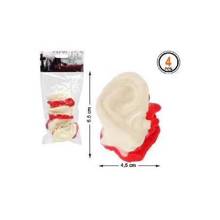 -OREJAS SAGRIENTAS BOLSA DE 4