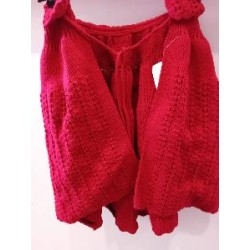 TOQUILLA CORTA NIÑA ROJA T-M