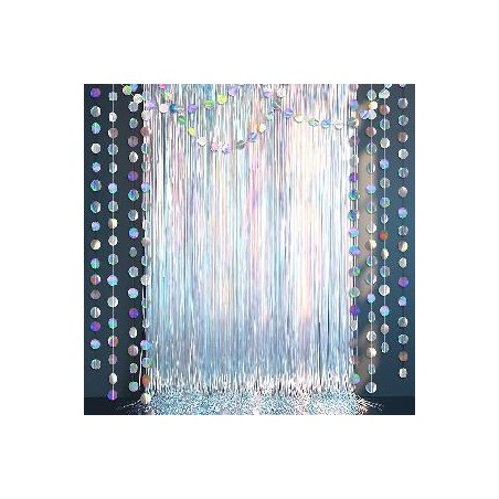 -CORTINA DECORACION IRIDISCENTE