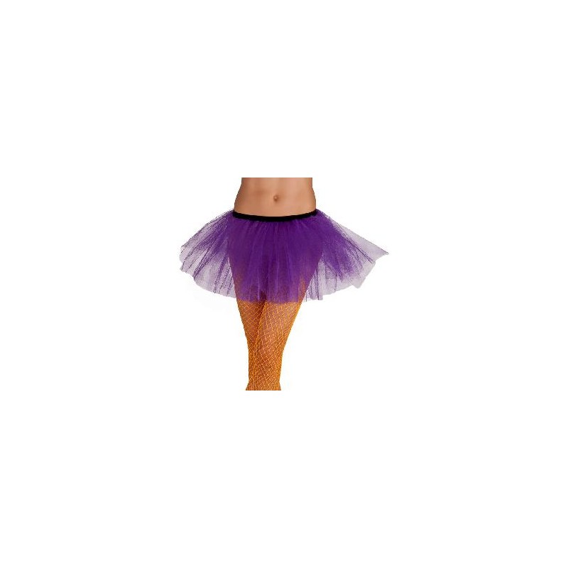 -TUTU INFANTIL LILA GOMA 30CM