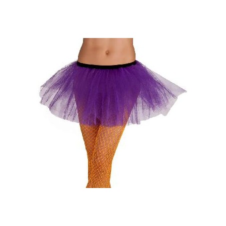 -TUTU INFANTIL LILA GOMA 30CM