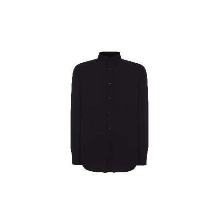 -CAMISA UNISEX NEGRA POPELIN XL