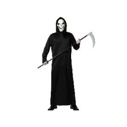 -DISFRAZ TENEBROSO NEGRO M-L