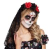 -DIADEMA CATRINA LAS ROSAS