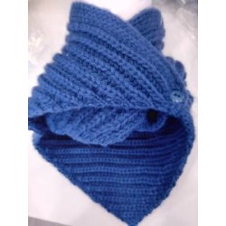 TOQUILLA CORTA NIÑA AZUL T-4A