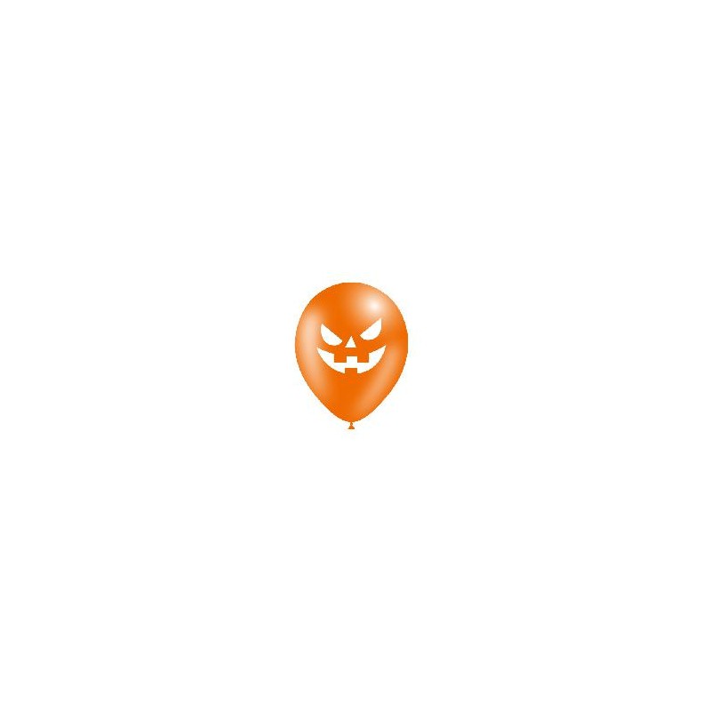-BOLSA 50 GLOBOS 95 CM - PUMPKIN HALLOWEEN
