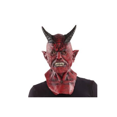 -MASCARA DEMONIO COMPLETA LATEX