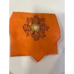-PAÑUELO REGIONAL NARANJA EGUZKILORE