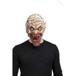 -MASCARAS FULL MUMMY LATEX MASK ONE SIZE