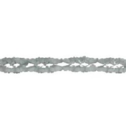 -GUIRNALDA PAPEL PLATA 4 M