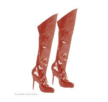 -CUBREBOTAS ROJO VINILO