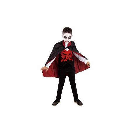 -DISFRAZ VAMPIRO NIÑO 3-4 AÑOS