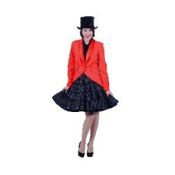 -CHAQUETA FRACK ROJO MUJER L