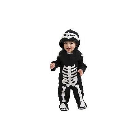 -DISFRAZ ESQUELETO BEBE 6-12 MESES
