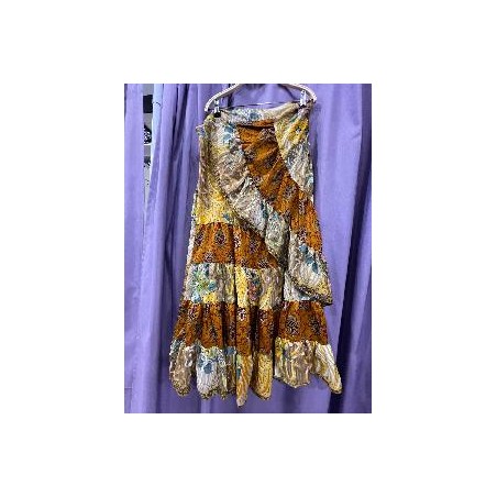 FALDA FLAMENCA PAREO VOLANTES CANESTEROS