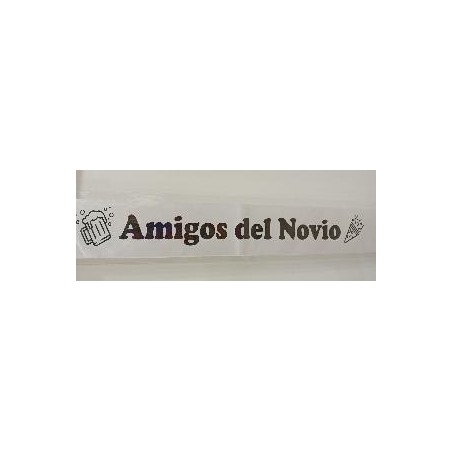 BANDA AMIGOS DEL NOVIO BLANCA