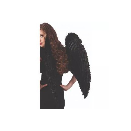 ALAS  ANGEL NEGRAS 120 X120
