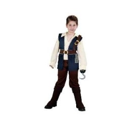 -DISFRAZ PIRATA BUCANERO 7-9