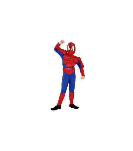 -DISFRAZ SPIDER MUSCULOSO 10-12