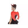 -SET DIABLESA ALAS Y DIADEMA ROJO