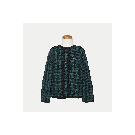 KAIKU VERDE CUADROS XL