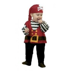 -DISFRAZ PIRATA NIÑO 7-12 MESES