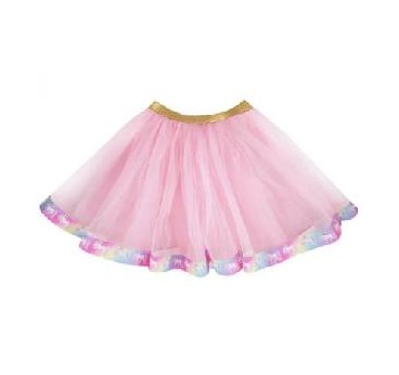 -TUTU INFANTIL ROSA UNICORNIO