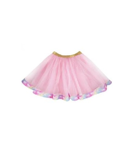 -TUTU INFANTIL ROSA UNICORNIO
