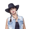 -SOMBRERO COWBOY NEGRO ADULTO