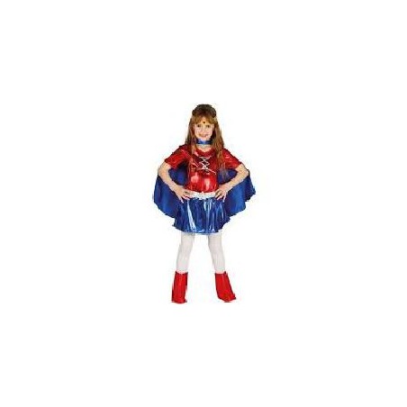 -DISFRAZ SUPER HEROINA T 5-6