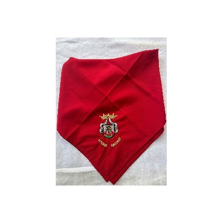 PAÑUELO ROJO ESCUDO VITORIA