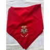 PAÑUELO ROJO ESCUDO VITORIA