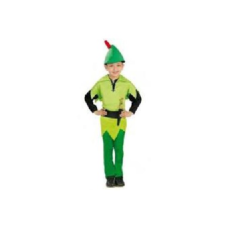 -DISFRAZ ARQUERO (PETER PAN) NIÑO 5-6