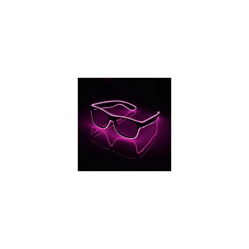 -GAFAS LED MORADAS