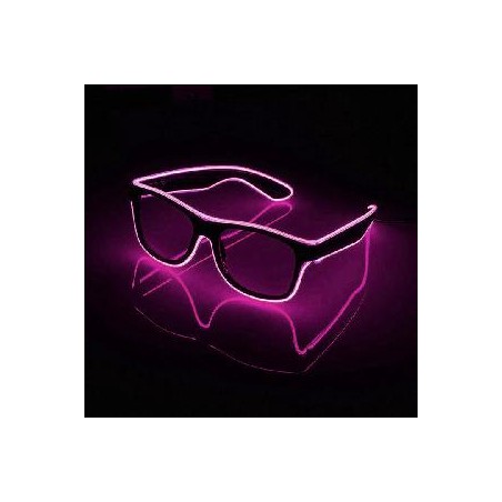 -GAFAS LED MORADAS