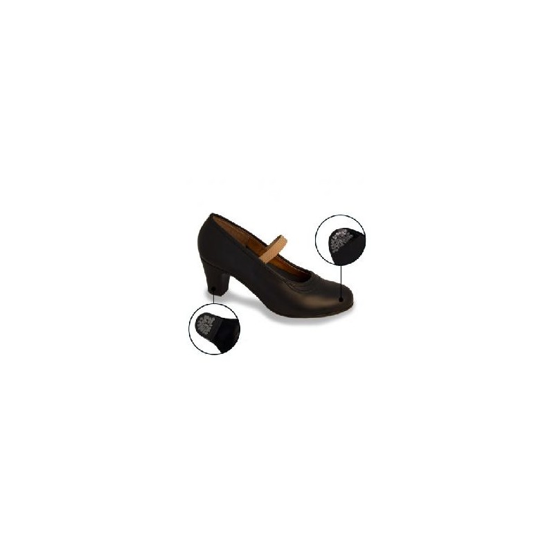 -ZAPATO FLAMENCO NEGRO CLAVOS 27