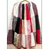 -FALDA PATCHWORK GRANATE TALLA UNICA