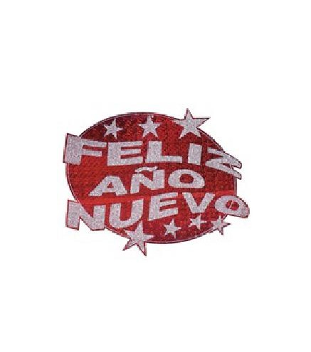 -DECORACIO HOLOGRAFICA FELIZ AÑO NUEVO