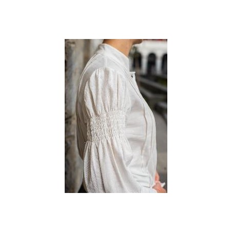 -CAMISA REGIONAL LINO AZUL XL