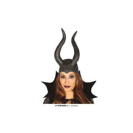 -CASQUETE LATEX CON CUERNOS