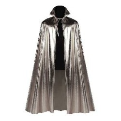 -CAPA METALIZADA PLATA ADULTO