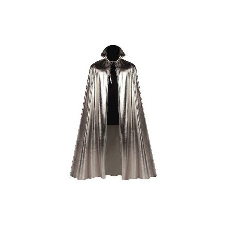 -CAPA METALIZADA PLATA ADULTO