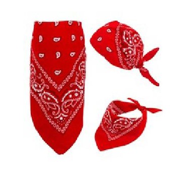 PAÑUELO BANDANA ROJO