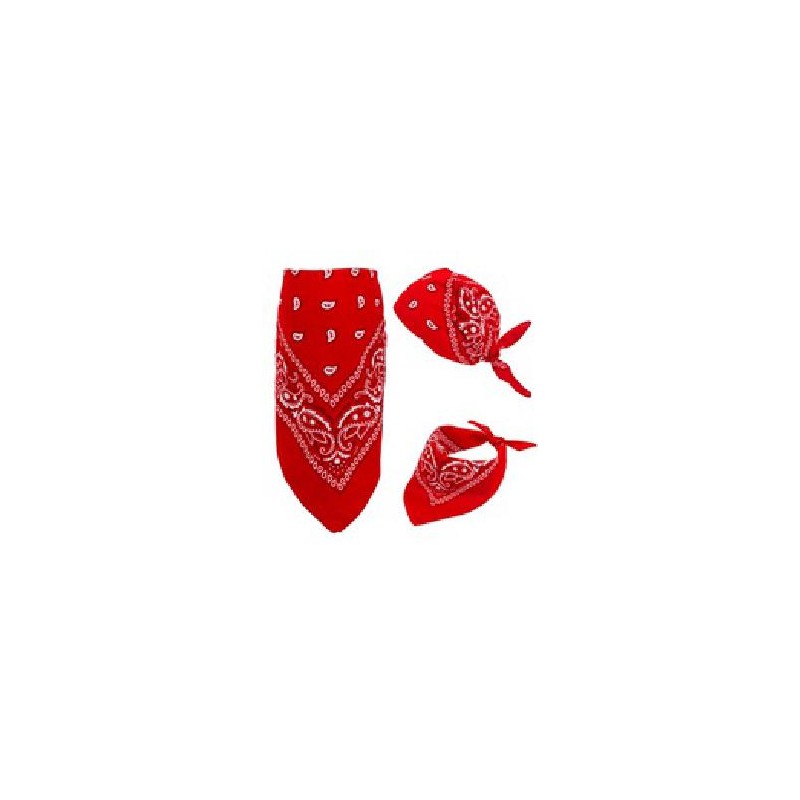 PAÑUELO BANDANA ROJO