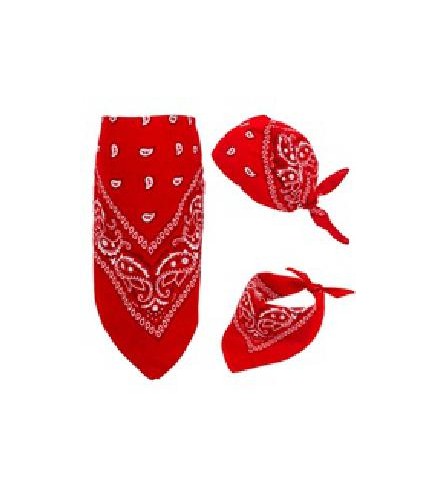 PAÑUELO BANDANA ROJO