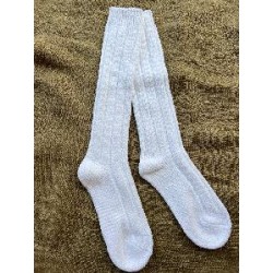 -MEDIA VASCA ALGODON BLANCA 34-36