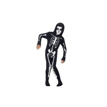 -DISFRAZ ESQUELETO UNISEX 4-6 AÑOS